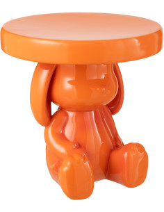 TABL APP OURS POLYRÉS OR (35x35x35cm) 