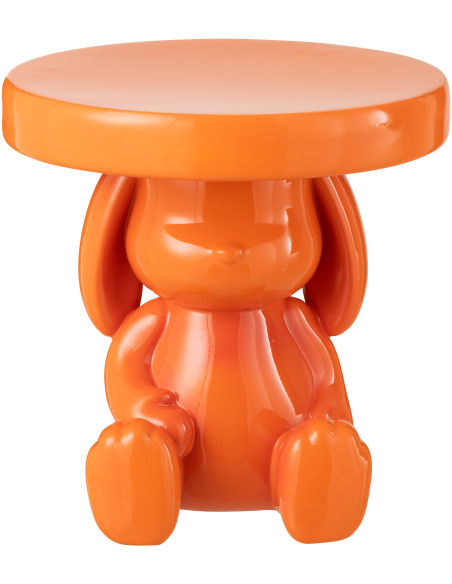 TABL APP OURS POLYRÉS OR (35x35x35cm) 