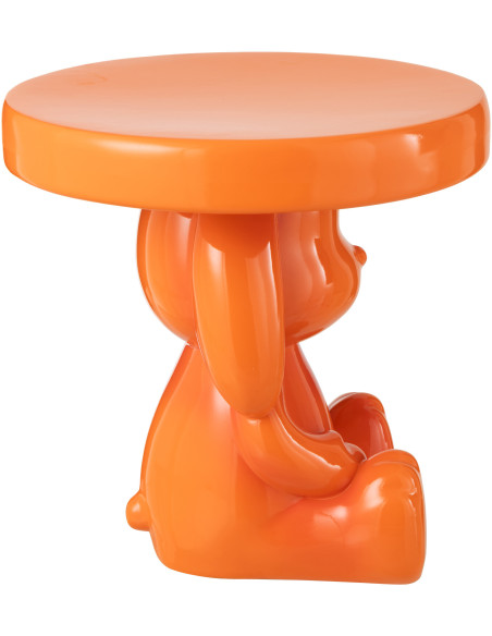 TABL APP OURS POLYRÉS OR (35x35x35cm) 