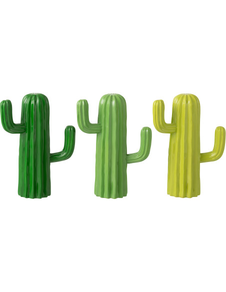 CACT DECO POLYRÉS VRT M ASS3 (21x10x28,5cm) 