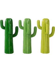 CACT DECO POLYRÉS VRT L ASS3 (22,5x17x42cm) 