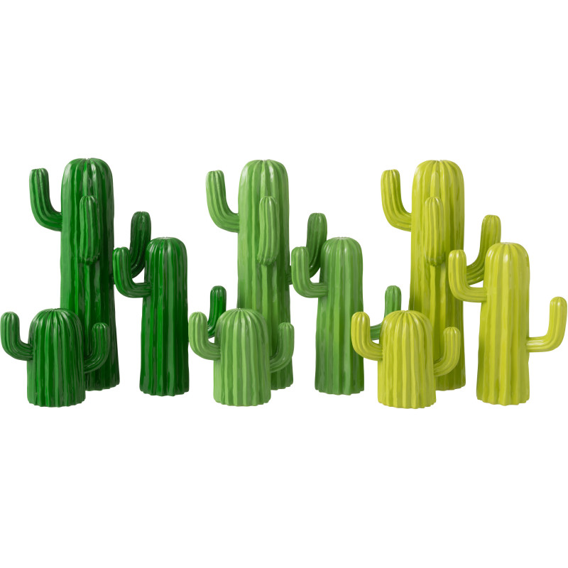 CACT DECO POLYRÉS VRT L ASS3 (22,5x17x42cm) 