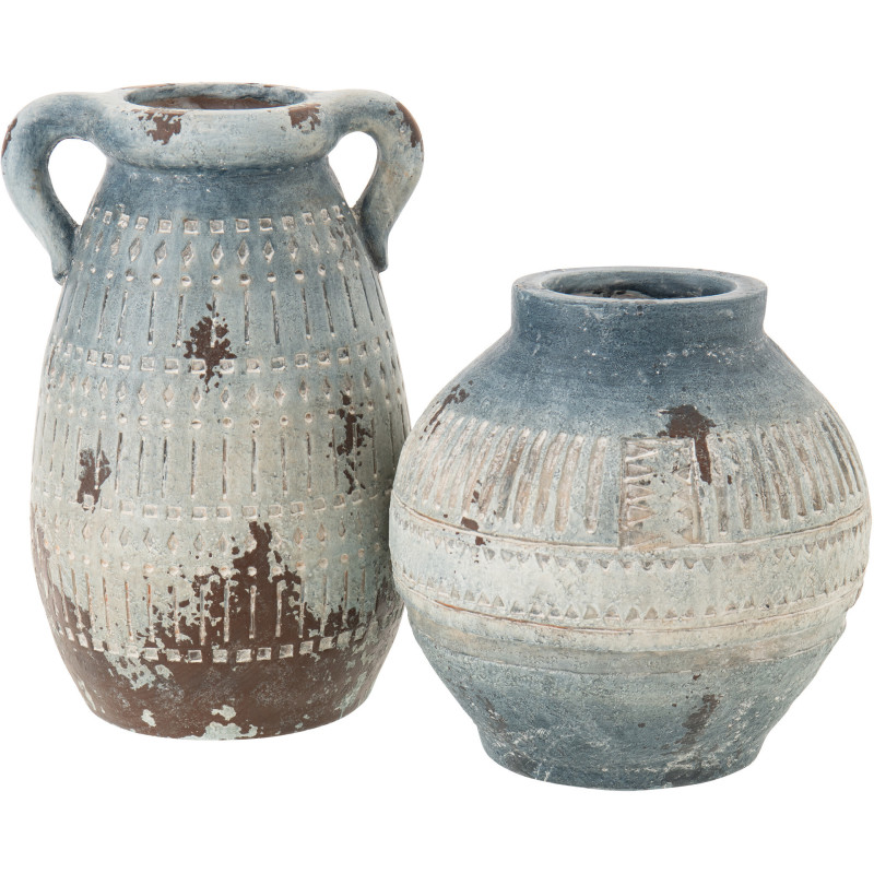 CACHEP EXT ANTIQ MAGN BL/BLA L (28x28x31cm) 