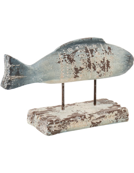 POISS S/BASE EXT ANTIQ BL/BLA (52x17x32cm) 