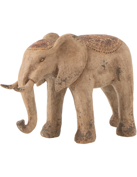 ELÉPH EXT ANTIQ MAGN MIX (80x30x55cm) 