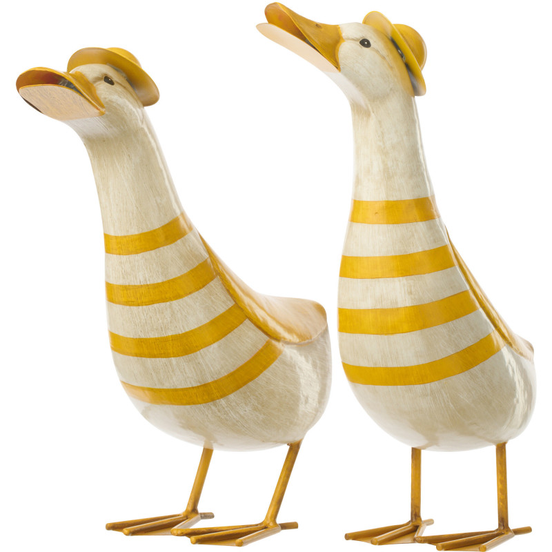 CANARD LIGN MET JAU/BLA L ASS2 (29,5x13,5x44,5cm) 