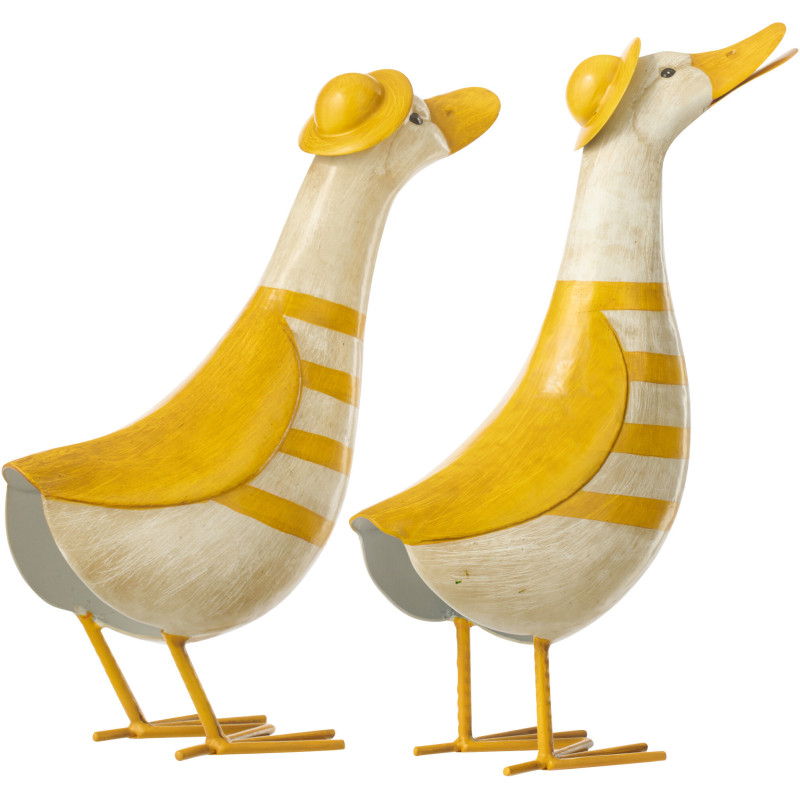 CANARD LIGN MET JAU/BLA L ASS2 (29,5x13,5x44,5cm) 