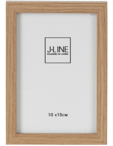 Cadre photo Elementary en Bois Naturel pour photo 10x15 - 1
