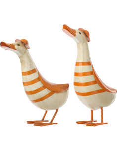 CANARD LIGNÉ MET OR/BLA L ASS2 (29,5x13,5x44,5cm) 