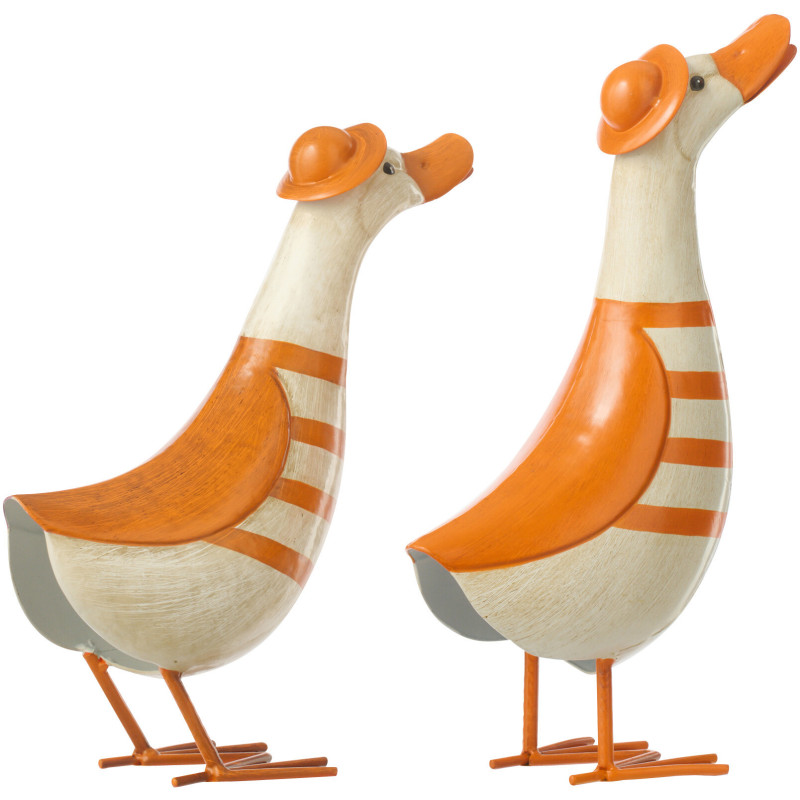 CANARD LIGNÉ MET OR/BLA L ASS2 (29,5x13,5x44,5cm) 