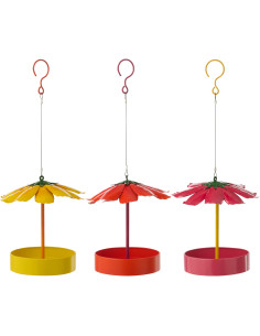 FLEUR MÉTAL MULTI ASS3 (22x22x23,5cm) 