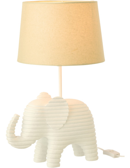 LAMPE LIGN POLYRÉS BLA (31,2x26x48cm) 