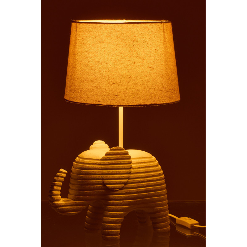 LAMPE LIGN POLYRÉS BLA (31,2x26x48cm) 