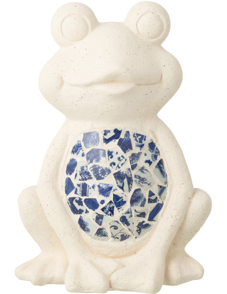 GRENOU EXT MOS MAGN BEI/BL (27,5x20x39cm) 