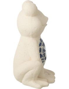 GRENOU EXT MOS MAGN BEI/BL (27,5x20x39cm) 