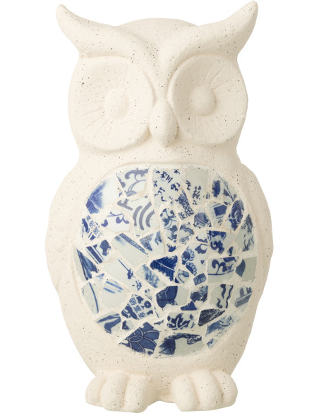 HIBO EXTÉRIEUR MOS MAGN BEI/BL (23,5x22x41cm) 