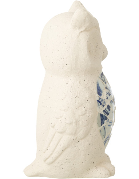 HIBO EXTÉRIEUR MOS MAGN BEI/BL (23,5x22x41cm) 