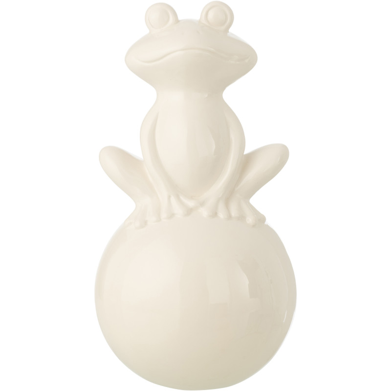 GRENOU S/BASE BAL PORCEL BLA (18x18x34cm) 