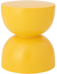 TABL APP SABLIER MAGN JAU (41x41x47,5cm) 