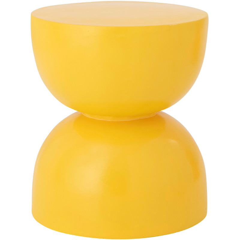 TABL APP SABLIER MAGN JAU (41x41x47,5cm) 