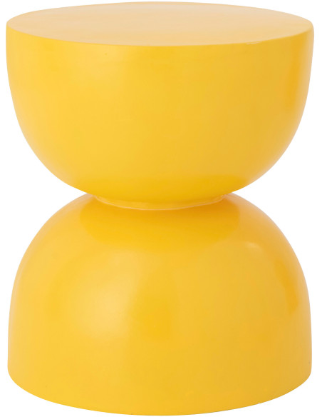 TABL APP SABLIER MAGN JAU (41x41x47,5cm) 