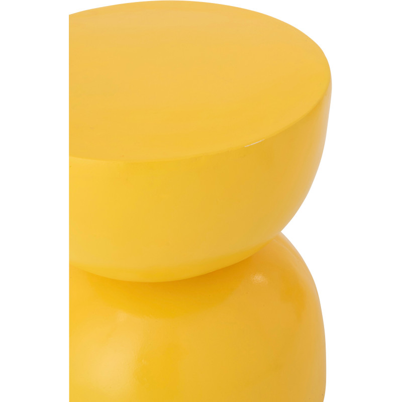 TABL APP SABLIER MAGN JAU (41x41x47,5cm) 