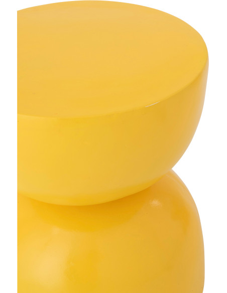 TABL APP SABLIER MAGN JAU (41x41x47,5cm) 