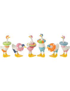 CANARD POLYRÉSINE MIX S ASS6 (8,5x5x13cm) 
