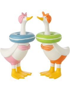 CANARD POLYRÉSINE MIX L ASS2 (23,5x16x40cm) 