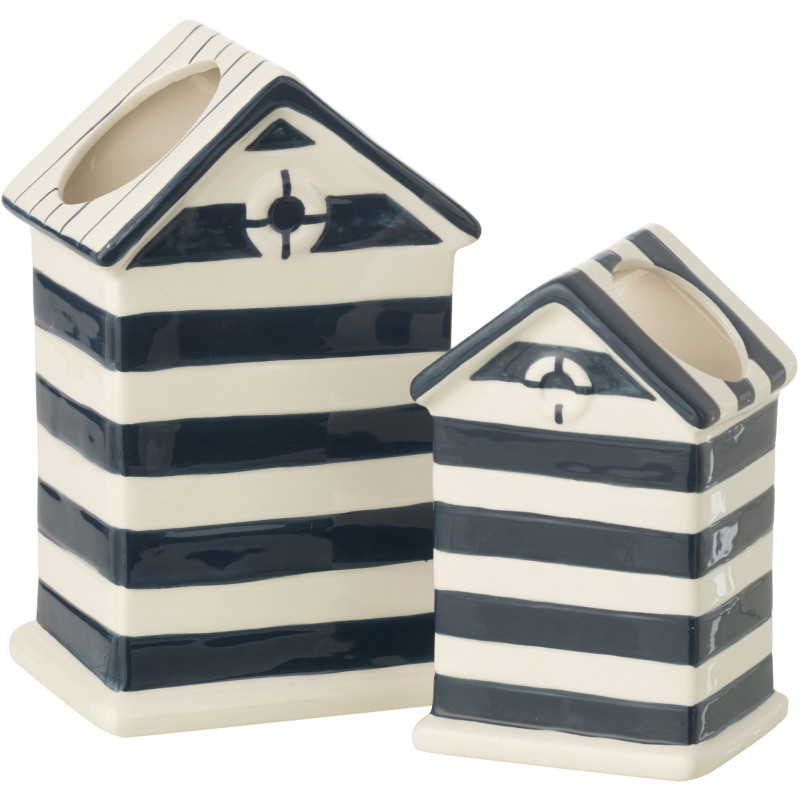 CACHEP BEACH HOUSE BL/BLA L (12,5x10x20,5cm) 