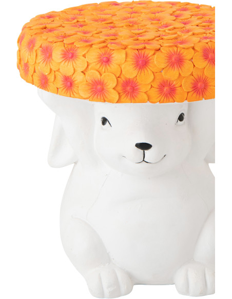 TABL APP LAPIN MAGN BLA/OR (32,5x32,5x34,5cm) 