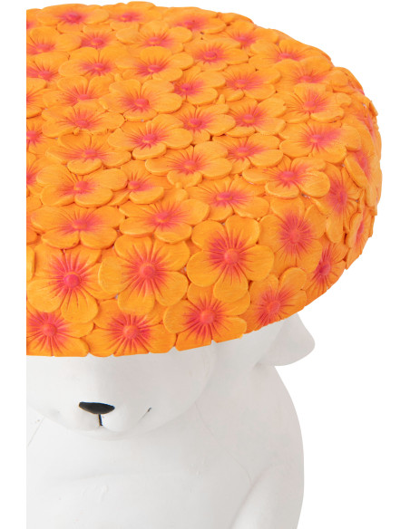 TABL APP LAPIN MAGN BLA/OR (32,5x32,5x34,5cm) 