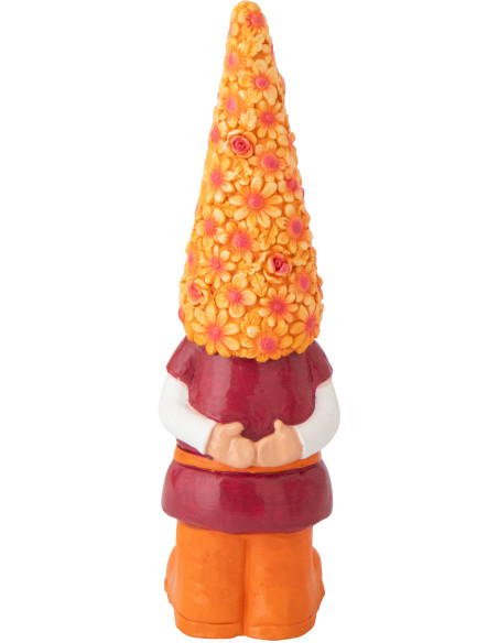 LUT CHAPEAU FLEURI MAGN MIX M (19x15x61cm) 