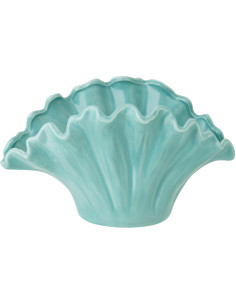 VASE FLEUR PORCELAINE VRT S (25x13,5x14,5cm) 