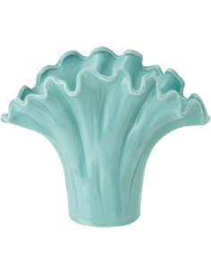 VASE FLEUR PORCELAINE VRT L (24x13x19,5cm) 