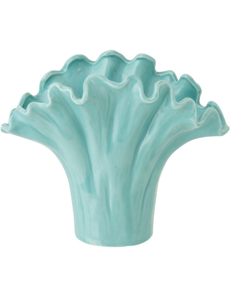 VASE FLEUR PORCELAINE VRT L (24x13x19,5cm) 