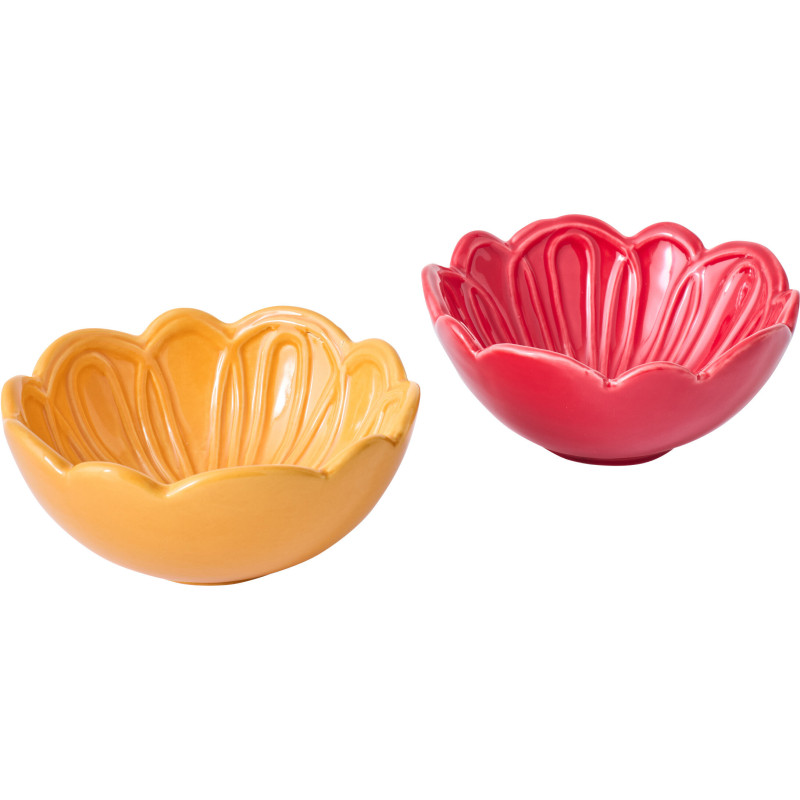 BOL FLEUR PORCEL MIX M ASS2 (12x12x5,5cm) 