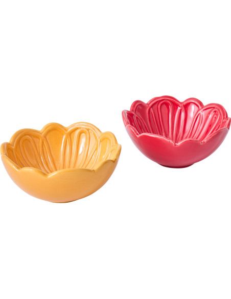 BOL FLEUR PORCEL MIX M ASS2 (12x12x5,5cm) 