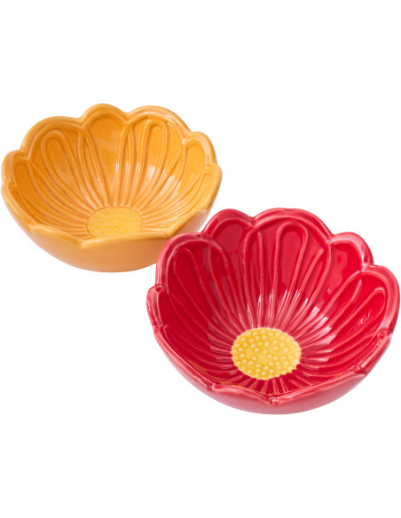 BOL FLEUR PORCEL MIX M ASS2 (12x12x5,5cm) 