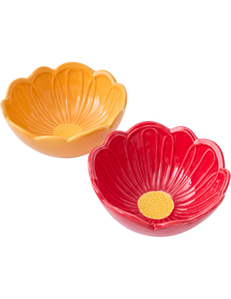 BOL FLEUR PORCEL MIX L ASS2 (15x15x7cm) 