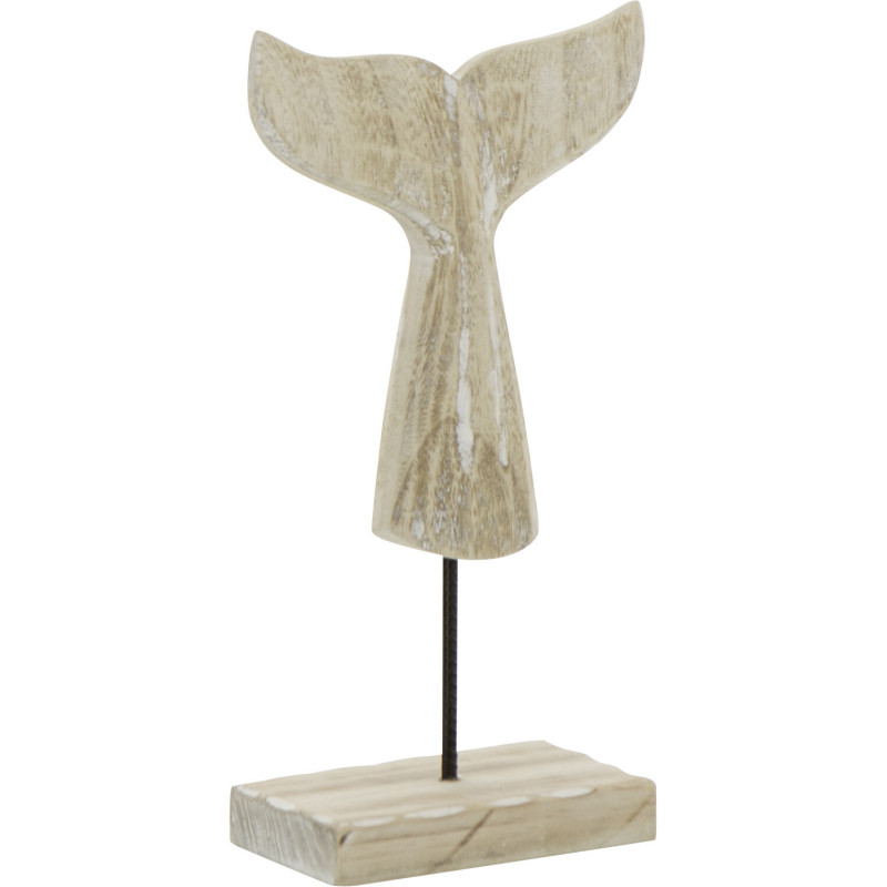 BALEI QUEUE BLANCH NAT S (18x8x31cm) 