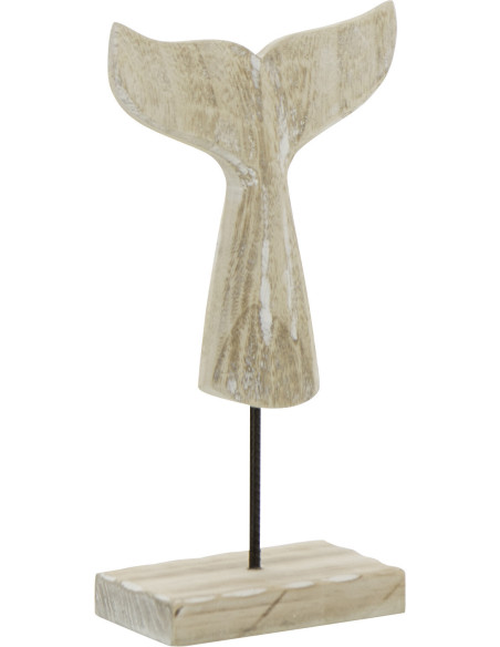 BALEI QUEUE BLANCH NAT S (18x8x31cm) 