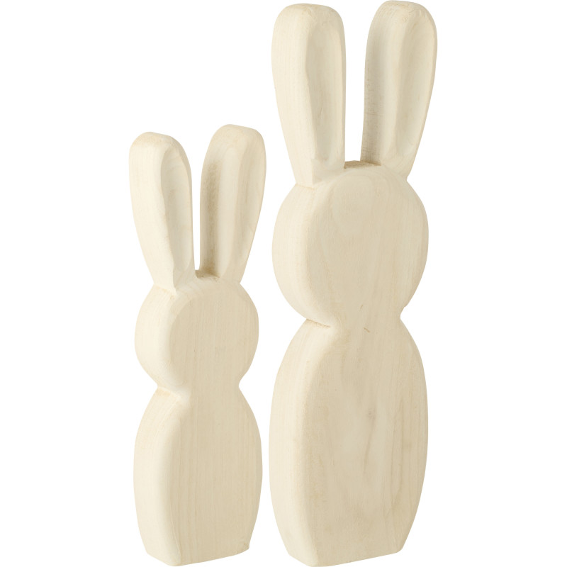 LAPIN DEBOUT PAULOW BLA L (15x4,5x50cm) 
