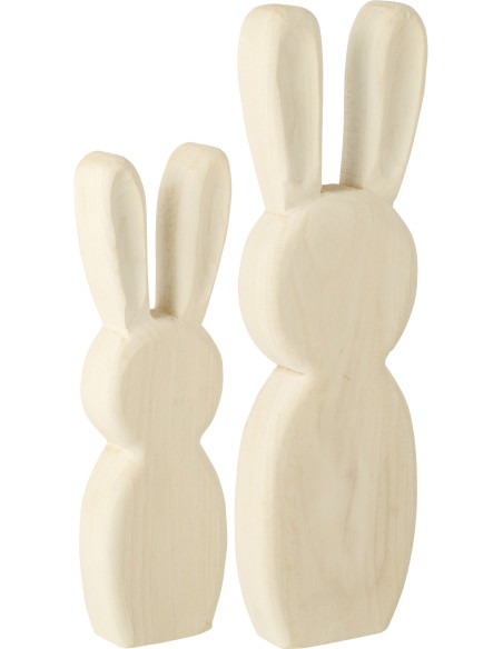 LAPIN DEBOUT PAULOW BLA L (15x4,5x50cm) 