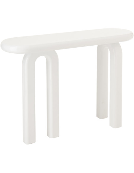 CONSOLE ARCHIE MDF/PEINT BLA (120x35x80cm) 