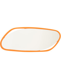 MIROIR MURAL IRR MDF/PEINT OR (120x3x50cm) 