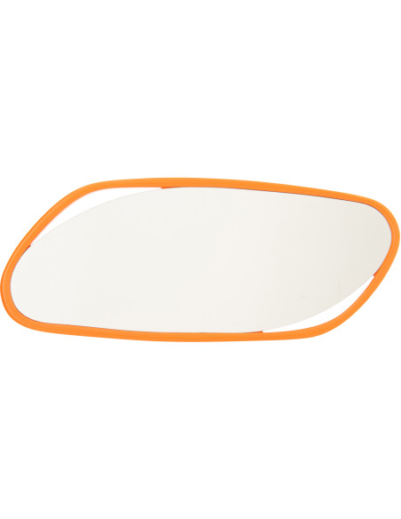 MIROIR MURAL IRR MDF/PEINT OR (120x3x50cm) 