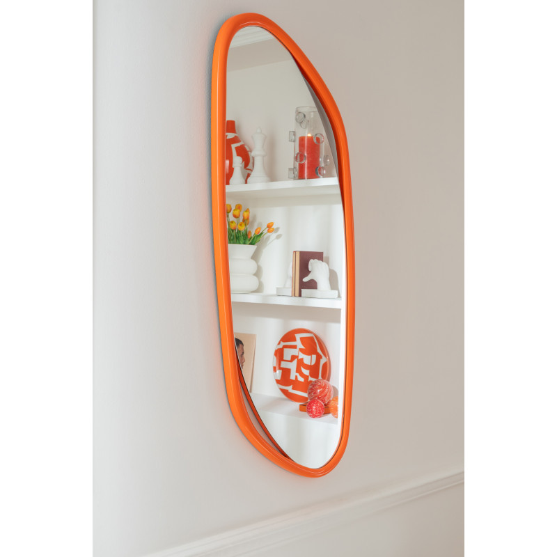 MIROIR MURAL IRR MDF/PEINT OR (120x3x50cm) 