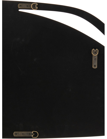 MIROIR MURAL IRR MDF/PEINT OR (120x3x50cm) 