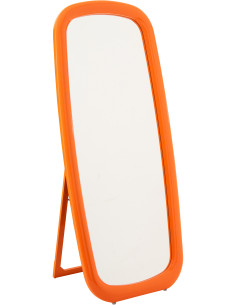 MIROIR MURAL RECT MDF/PEINT OR (80x7x180cm) 